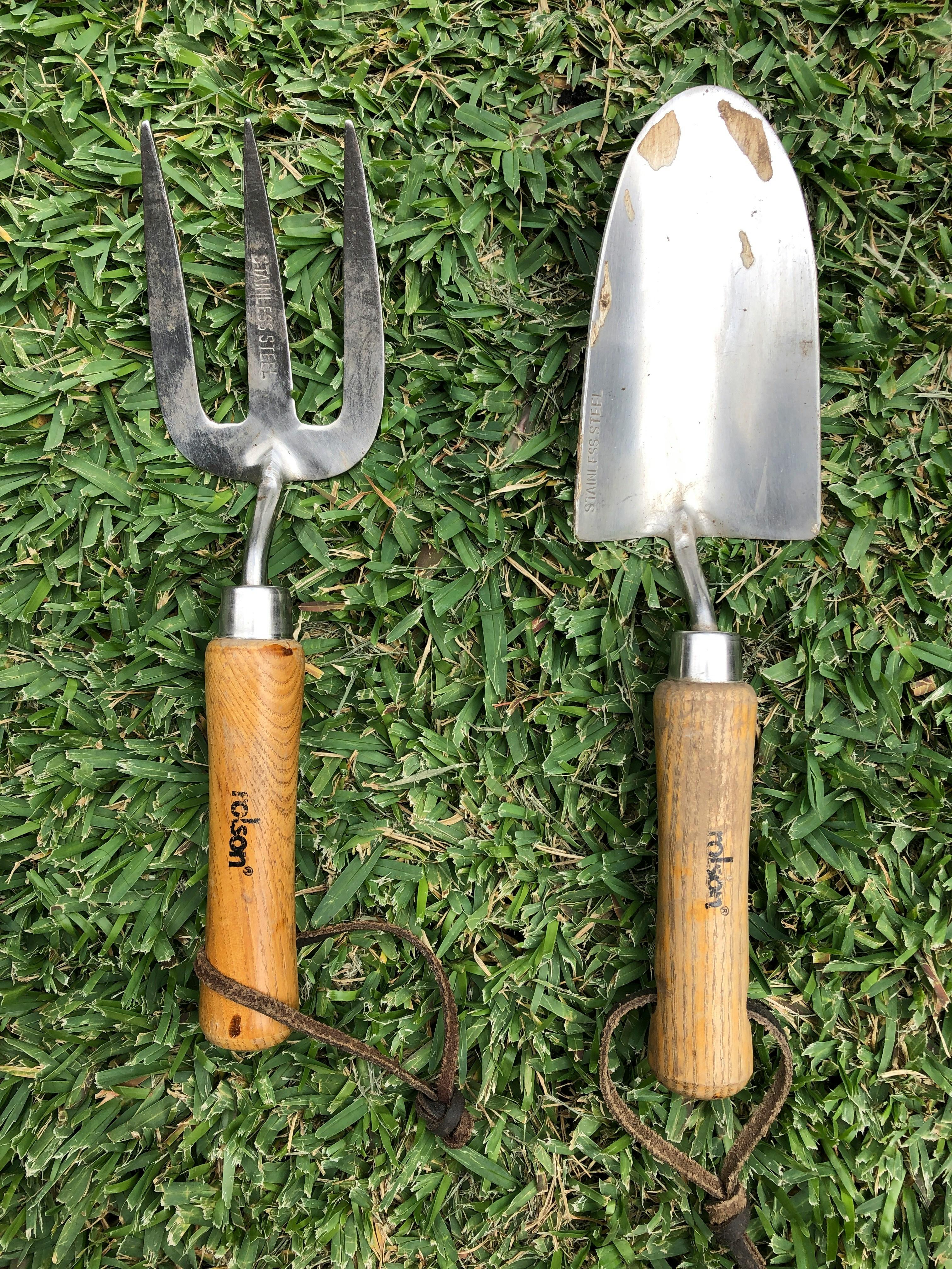 Garden tools and supplies